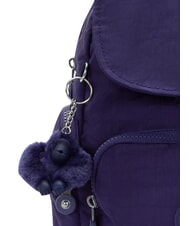 KIPLING CITY ZIP MINI Mochila peque&ntilde;a con solapa azul oscuro - Bolsos Mujer - 5