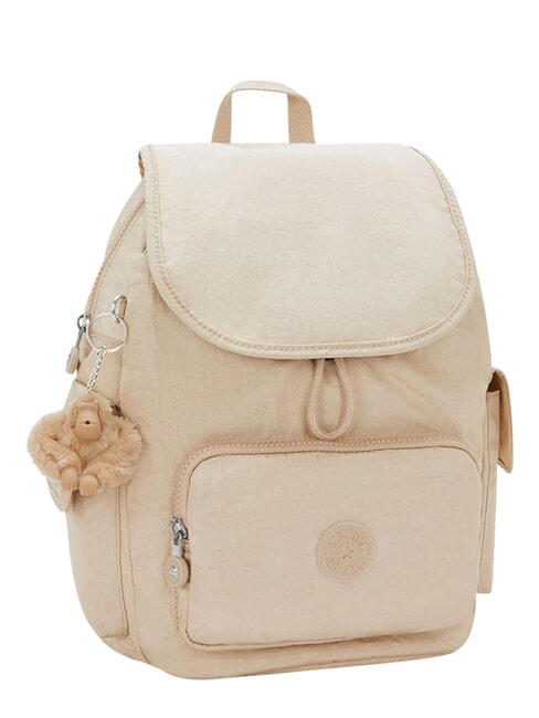CITY PACK S Mochila beige brillante - Bolsos Mujer