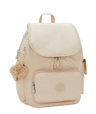 KIPLING CITY PACK S Mochila beige brillante - Bolsos Mujer - 3