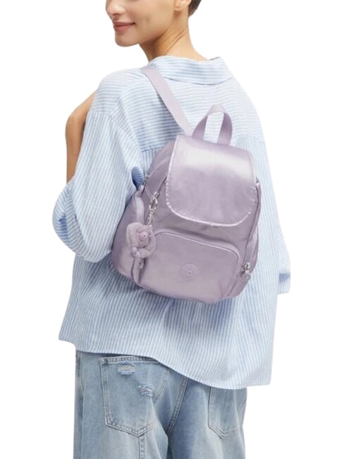 CITY ZIP MINI Mochila peque&ntilde;a morado claro - Bolsos Mujer