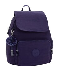 KIPLING CITY ZIP S Mochila con solapa azul oscuro - Bolsos Mujer - 3