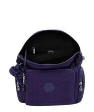KIPLING CITY ZIP S Mochila con solapa azul oscuro - Bolsos Mujer - 4
