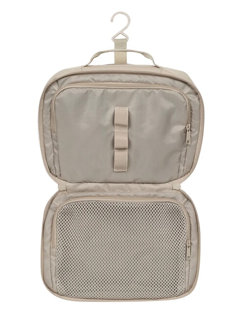 ROAD KIT Estuche de viaje con percha beige monocrom&aacute;tico - Neceser