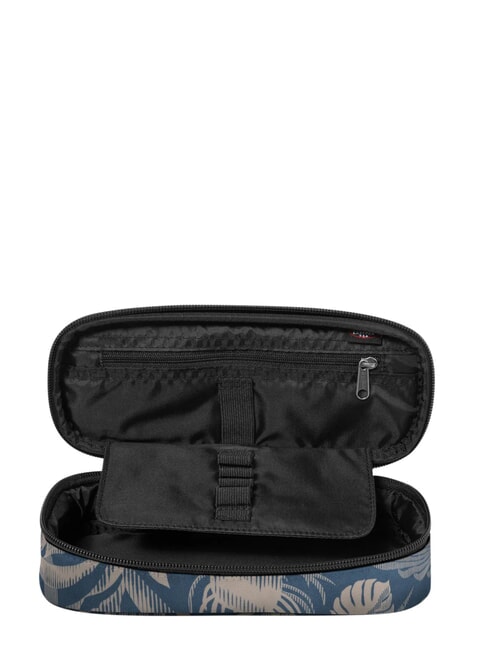 OVAL SINGLE Estuche azul brize beige - Estuches y Accesorios