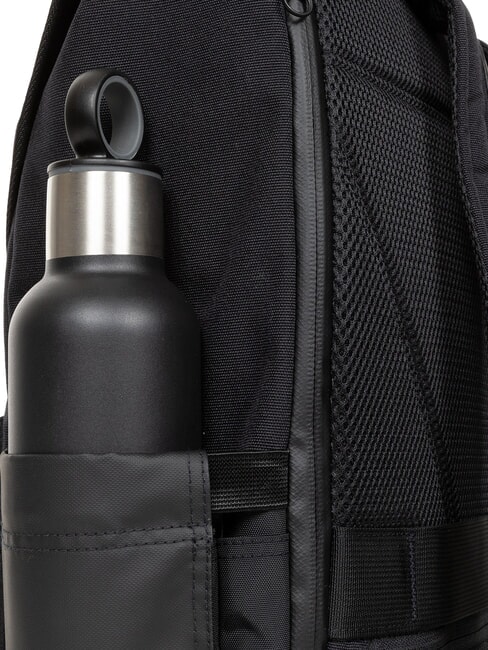 ICON TOPLOAD Mochila para port&aacute;til y botella de agua sobre negro - Mochilas Escuela & Tiempo Libre