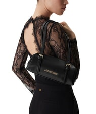 LOVE MOSCHINO SMART DAILY Bolso de hombro negro - Bolsos Mujer - 2
