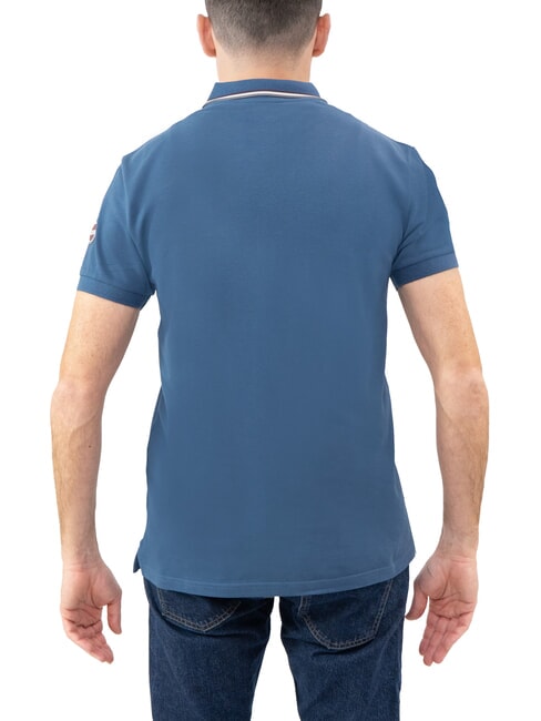 START Camisa polo de algod&oacute;n azul oscuro - camisa polo