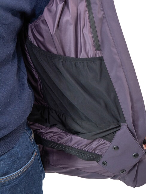 ACTIVE SAPPORO-REC Chaqueta con capucha mora-mora - Chaquetas de hombre