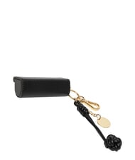 LOVE MOSCHINO CHARMS Llavero con logo met&aacute;lico negro/rojo/negro - Llaveros - 2