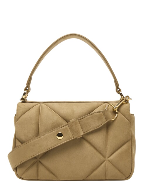 EMBOSSED Minibolso con correa para el hombro arena - Bolsos Mujer