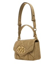 LOVE MOSCHINO EMBOSSED Minibolso con correa para el hombro arena - Bolsos Mujer - 4