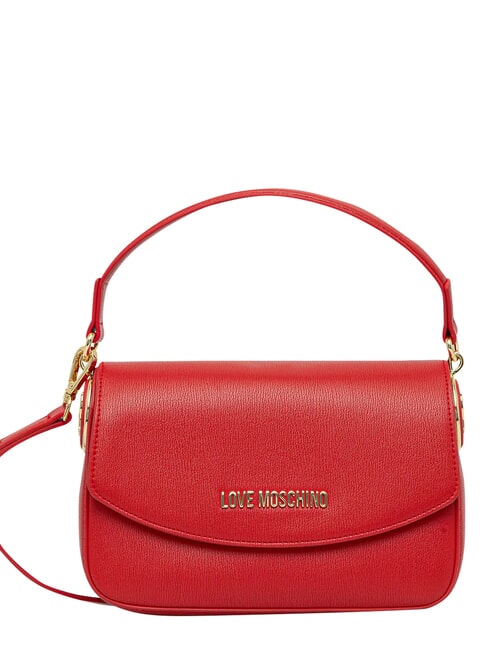 CHUNKY TAB Bolso con solapa y bandolera ROJO - Bolsos Mujer
