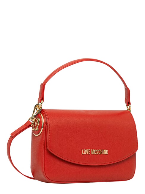 CHUNKY TAB Bolso con solapa y bandolera ROJO - Bolsos Mujer