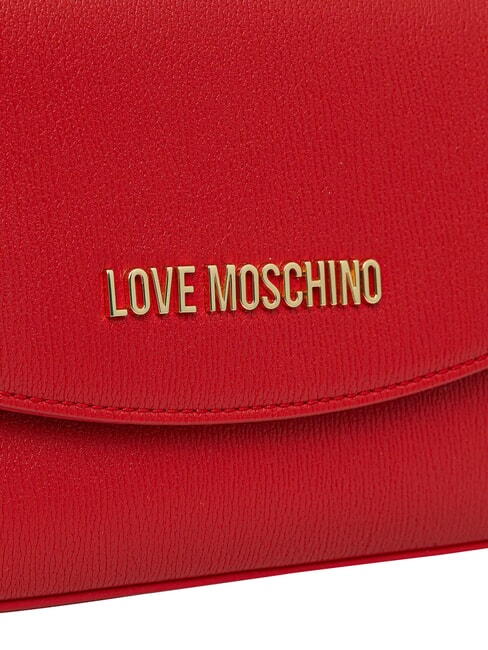 CHUNKY TAB Bolso con solapa y bandolera ROJO - Bolsos Mujer