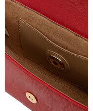 LOVE MOSCHINO CHUNKY TAB Bolso con solapa y bandolera ROJO - Bolsos Mujer - 6