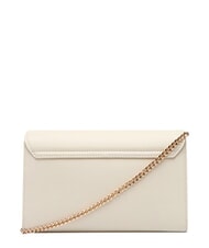 LOVE MOSCHINO SMART DAILY Bolso de mano con bandolera met&aacute;lica Marfil - Bolsos Mujer - 4
