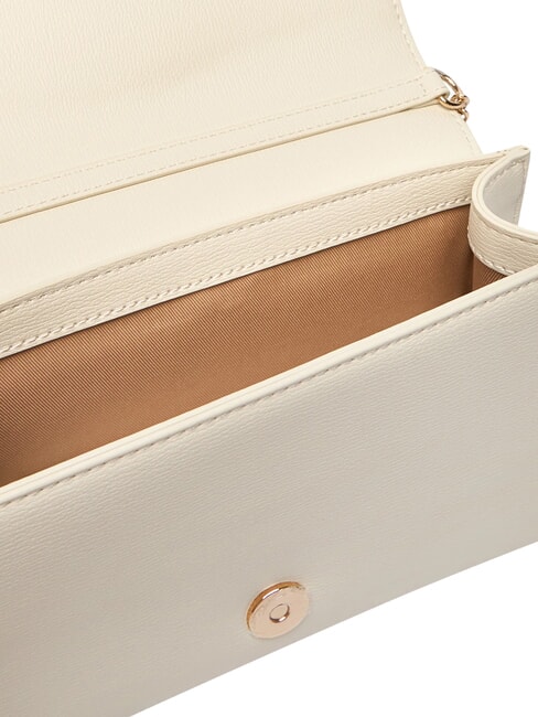 SMART DAILY Bolso de mano con bandolera met&aacute;lica Marfil - Bolsos Mujer