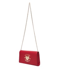 LOVE MOSCHINO SMART DAILY Bolso de mano con bandolera met&aacute;lica ROJO - Bolsos Mujer - 3