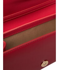 LOVE MOSCHINO SMART DAILY Bolso de mano con bandolera met&aacute;lica ROJO - Bolsos Mujer - 6