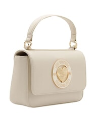 LOVE MOSCHINO CUPID Minibolso con correa para el hombro Marfil - Bolsos Mujer - 3