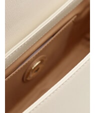 LOVE MOSCHINO CUPID Minibolso con correa para el hombro Marfil - Bolsos Mujer - 5