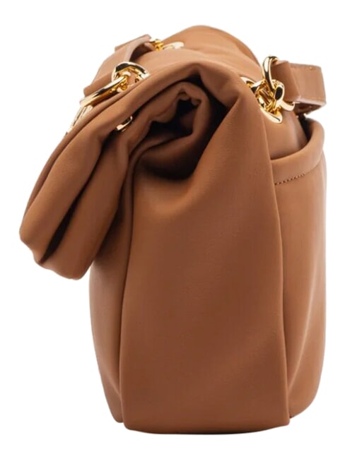 BOLD LOVE HAMMERED  Bolso de hombro / bandolera camello2 - Bolsos Mujer