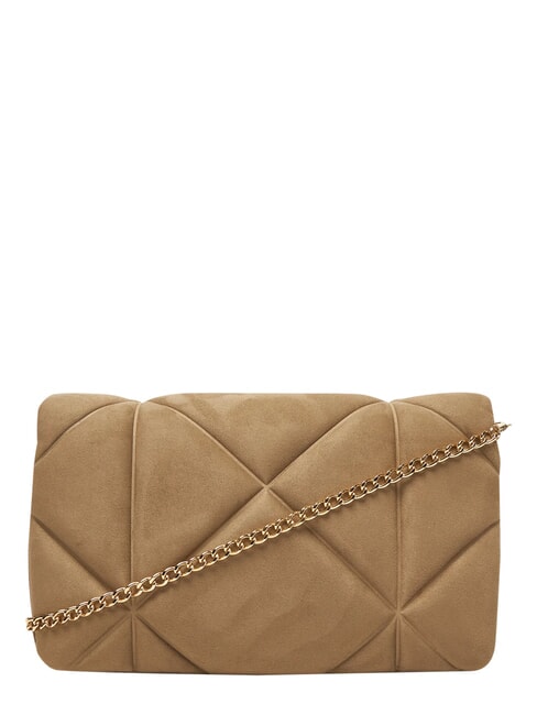 EMBOSSED Bolso de hombro, doble portabilidad arena - Bolsos Mujer