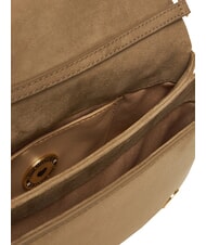 LOVE MOSCHINO EMBOSSED Bolso de hombro, doble portabilidad arena - Bolsos Mujer - 6