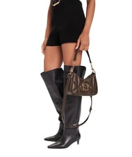 LOVE MOSCHINO EMBOSSED Bolso de hombro, con correa para el hombro - Bolsos Mujer