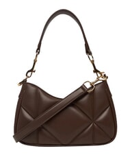 LOVE MOSCHINO EMBOSSED Bolso de hombro, con correa para el hombro chocolate - Bolsos Mujer - 3