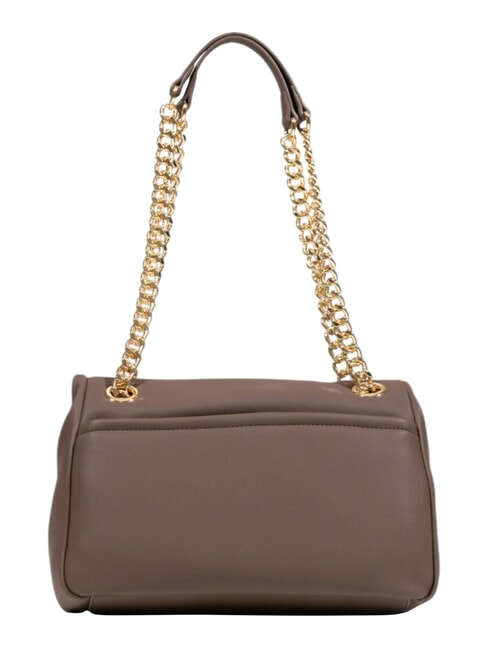 BOLD LOVE HAMMERED  Bolso de hombro / bandolera chocolate2 - Bolsos Mujer