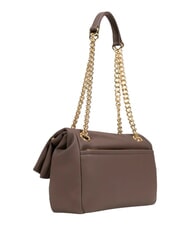 LOVE MOSCHINO BOLD LOVE HAMMERED  Bolso de hombro / bandolera chocolate2 - Bolsos Mujer - 3