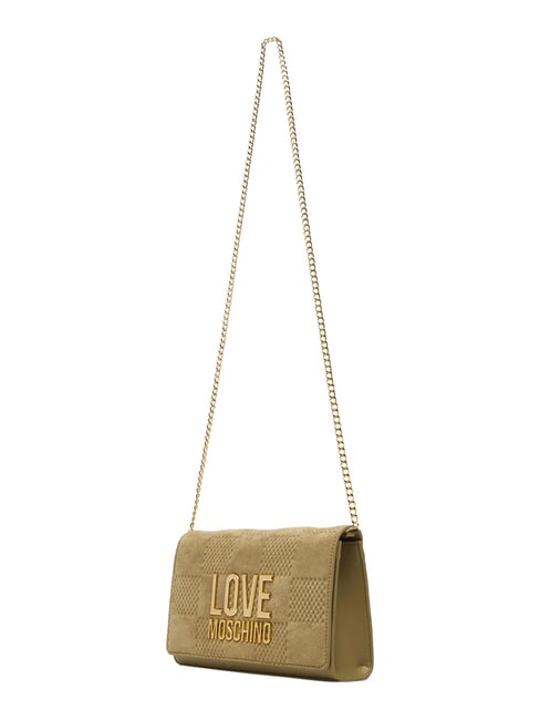 PATCHY Bolso de mano con cadena arena - Bolsos Mujer
