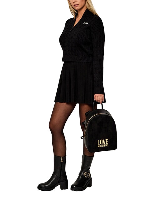 PATCHY Mochila con logo negro - Bolsos Mujer