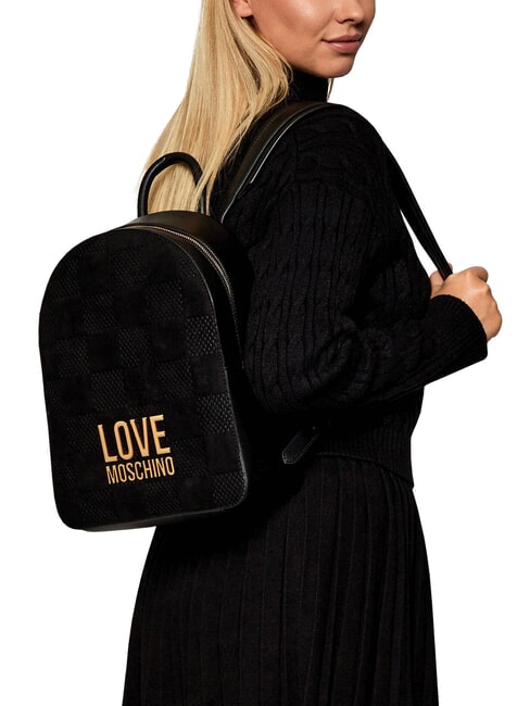 PATCHY Mochila con logo negro - Bolsos Mujer