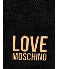 LOVE MOSCHINO PATCHY Mochila con logo negro - Bolsos Mujer - 7