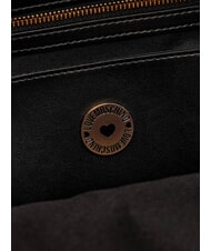 LOVE MOSCHINO PATCHY Mochila con logo negro - Bolsos Mujer - 8