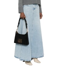 LOVE MOSCHINO PATCHY Bolso de hombro negro - Bolsos Mujer - 2