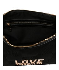 LOVE MOSCHINO PATCHY Bolso de hombro negro - Bolsos Mujer - 5