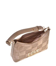 LOVE MOSCHINO PATCHY Bolso de hombro arena - Bolsos Mujer - 3