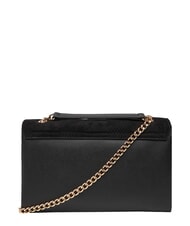 LOVE MOSCHINO PATCHY Bolso de hombro con cadena negro - Bolsos Mujer - 4