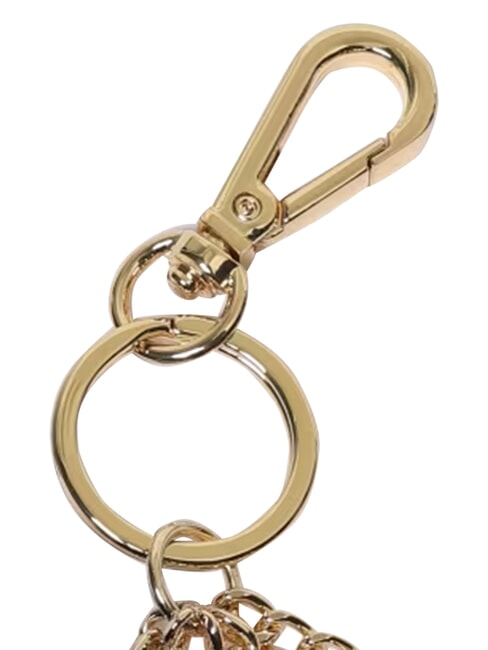 CHARMS Llavero con logo met&aacute;lico negro/rojo/negro - Llaveros