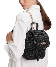 LOVE MOSCHINO DEMURE Mochila con correas de hombro de cadena negro - Bolsos Mujer - 2