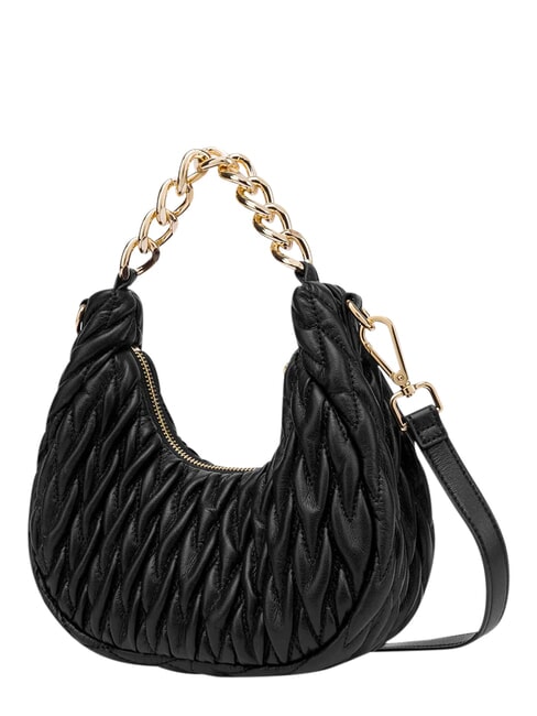 DEMURE Bolso de mano con correa de cadena para el hombro. negro - Bolsos Mujer
