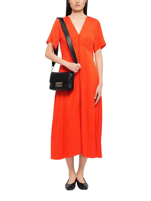 EMBOSSED Bolso de hombro negro - Bolsos Mujer