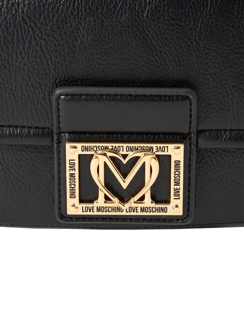 EMBOSSED Bolso de hombro negro - Bolsos Mujer