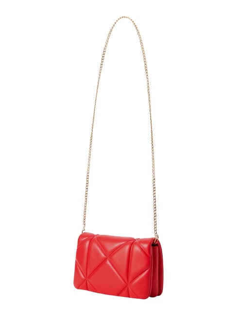 EMBOSSED Minibolso de hombro con cadena ROJO - Bolsos Mujer