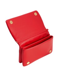 LOVE MOSCHINO EMBOSSED Minibolso de hombro con cadena ROJO - Bolsos Mujer - 4