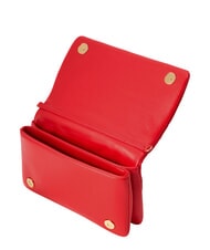 LOVE MOSCHINO EMBOSSED Minibolso de hombro con cadena ROJO - Bolsos Mujer - 5