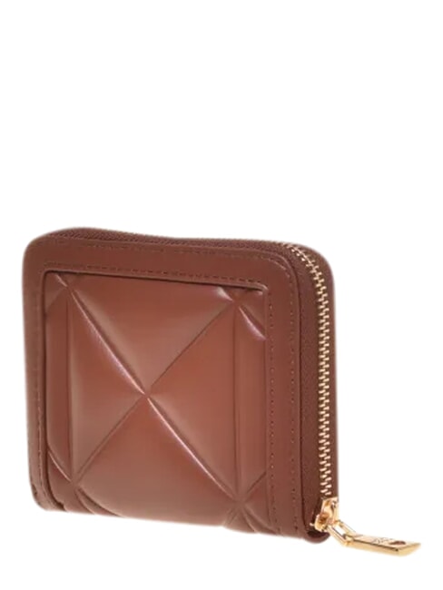 EMBOSSED Cartera peque&ntilde;a con cremallera vino - Carteras Mujer